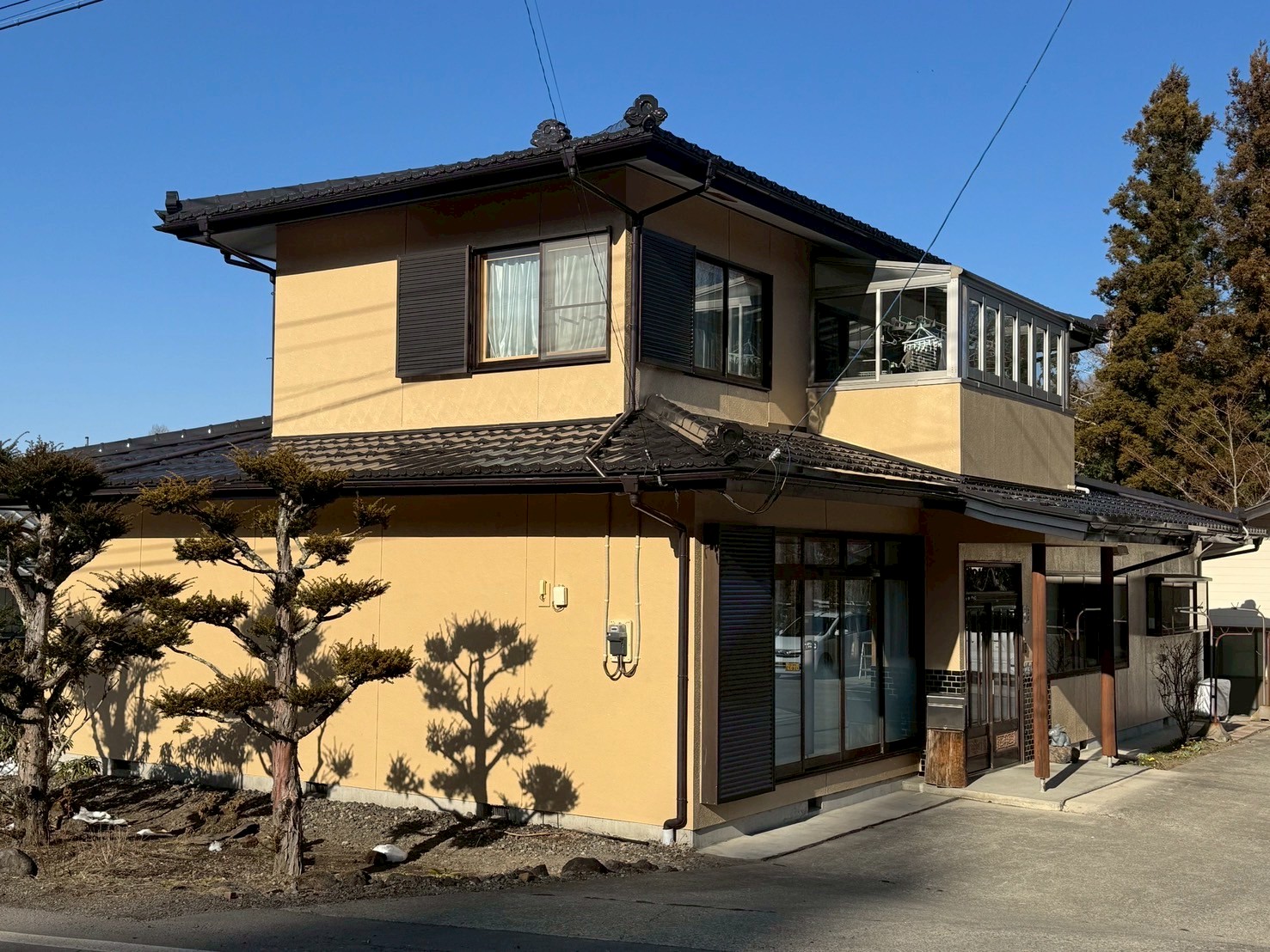 吾妻郡M様 外壁・屋根塗装・付帯部 使用塗料:4Fフッ素、4Fフッ素遮熱